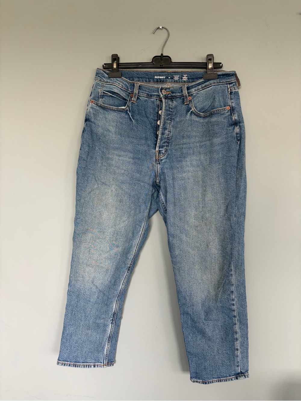 Old Navy Men's Light Blue Straight-Leg Jeans